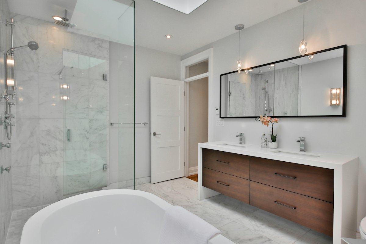 Yenilenen banyo tesisatı